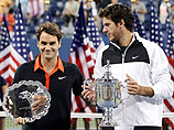Мартин дель Потро не позволил Федереру шестой раз подряд выиграть US Open Мартин дель Потро не позволил Федереру шестой раз подряд выиграть US Open