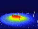 Проанализировав с помощью специального цифрового фильтра серию фотографий, астрономы выявили на них множество крохотных объектов, которые удалялись от ядра кометы со скоростью порядка 125 метров в секунду
