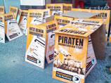 "Партия пиратов" борется за места в немецком Бундестаге