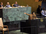 Выступление лидера ливийской революции Муамара Каддафи на Генассамблее ООН не только существенно превысило временной лимит (2 часа вместо 15-ти минут), но и но и привело к потере трудоспособности его личного переводчика