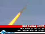 Иран провел испытания двух ракет малой дальности