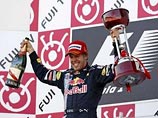 Немец Себастьян Феттель на "Ред Булле" стал победителем Гран-при Японии, которое состоялось на трассе в Судзуке