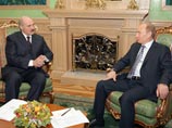 Президент Беларуси Александр Лукашенко и председатель правительства РФ Владимир Путин, май 2009 года