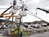 В девяти из 47 японских префектур шквалистыми порывами ветра и оползнями, возникшими из-за проливных дождей, полностью разрушены или получили серьезные повреждения свыше 50 домов