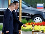 На площади Тяньаньмэнь китайцы встретили Путина пушками На площади Тяньаньмэнь китайцы встретили Путина пушками