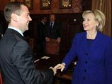 Медведев на переговорах с Клинтон: сотрудничество РФ и США выходит на высокий уровень Медведев на переговорах с Клинтон: сотрудничество РФ и США выходит на высокий уровень