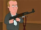 Путин стал героем мультсериала "Гриффины" Путин стал героем мультсериала "Гриффины"