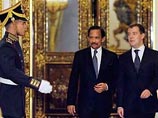 На переговорах в Кремле президент РФ и султан Брунея обсуждают новый уровень сотрудничества