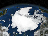 Британская газета Times отмечает, что если прогноз ученых сбудется, то Земля потеряет видимую из космоса "ледяную шапку"