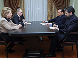 Путин, Матвиенко и Берлускони обсудили проект совместного производства легких трамваев в Петербурге