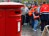 Британские почтовики бастовали в течение двух последних суток из-за разногласий с руководством компании по вопросам оплаты труда и сокращения рабочих мест