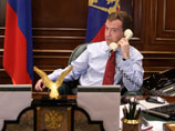 Дмитрий Медведев поздравил, на этот раз лично, Барака Обаму с присуждением ему Нобелевской премии мира