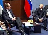 Премьеры России и Финляндии Владимир Путин и Матти Ванханен приняли в саммите активное участие