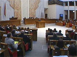 накануне белорусский парламент решил создать рабочую группу по подготовке к рассмотрению вопроса признания независимости Абхазии и Южной Осетии