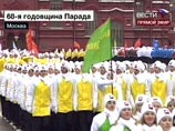На Красной площади состоялась инсценировка военного парада 68-летней давности