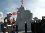 Флот США принял на вооружение корабль, построенный из обломков башен ВТЦ Флот США принял на вооружение корабль, построенный из обломков башен ВТЦ