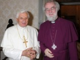 Бенедикт XVI на предстоящей неделе встретится в Риме с главой Церкви Англии архиепископом Кентерберийским Роуэном Уильямсом