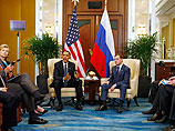 "Кнопка "перезагрузка" сработала", - сказал президент США. Медведев в свою очередь отметил, что переговоры с Обамой прошли "в товарищеской обстановке"