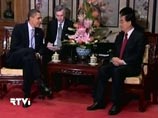 После встречи президент США Барак Обама и председатель КНР Ху Цзиньтао заявили, что они договорились укреплять двустороннее сотрудничество в решении множества важных вопросов, включая ядерную программу КНДР После встречи президент США Барак Обама и председатель КНР Ху Цзиньтао заявили, что они договорились укреплять двустороннее сотрудничество в решении множества важных вопросов, включая ядерную программу КНДР