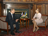 В Ялте проходит встреча премьер-министра Владимира Путина с главой украинского правительства Юлией Тимошенко