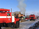 Крупный пожар в Омской области - в сгоревшем доме погибли четыре человека
