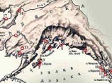 Так называемый Колмаковский редут (на снимке номер 14), один из памятников Русской Аляски, включен американцами в число своих национальных исторических "сокровищ" и будет ими реставрироваться и сберегаться
