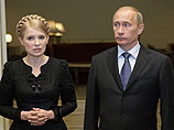 Тимошенко говорит, что не смеялась над шуткой Путина про галстук и Саакашвили