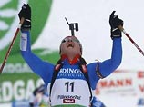 Российские биатлонистки выиграли две награды Кубка мира в гонке преследования Российские биатлонистки выиграли две награды Кубка мира в гонке преследования