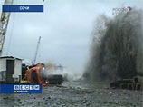 У берегов Сочи ищут троих водолазов, пропавших во время сильного шторма