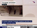 В зале заседаний Госдумы от прорыва воды больше всего пострадали кресла ЛДПР
