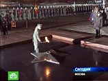 Вечный огонь перенесен от стен Кремля на Поклонную гору