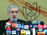 На состоявшихся в июне президентских выборах действующий глава Ирана Ахмади Нежад набрал 62,63% голосов, его основной соперник Мир-Хоссейн Мусави (на фото) - 33,75% голосов На состоявшихся в июне президентских выборах действующий глава Ирана Ахмади Нежад набрал 62,63% голосов, его основной соперник Мир-Хоссейн Мусави (на фото) - 33,75% голосов