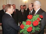 Владимир Путин и Борис Ельцин, 31 декабря 1999 года