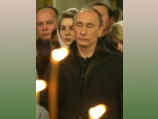 Владимир Путин встретил Рождество в церкви во имя святых мучеников Александра и Антонины Римских в Селище