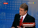 Депутат БЮТ пытался сорвать последний предвыборный эфир Ющенко, но не смог