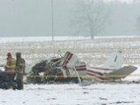 В Мичигане разбился легкомоторный самолет, пилот и пассажирка погибли