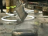Пожар в Иркутской области - сгорел автопарк из трех десятков машин