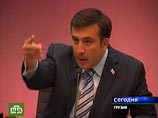 Саакашвили обвинил "Газпром" в отключении вещания на Россию грузинского телеканала "Первый Кавказский"