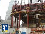 На Манхэттене возведены до 20 этажа металлоконструкции первого из небоскребов на месте ВТЦ