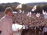 Тимошенко грозит новым "Майданом", если ей не понравятся итоги второго тура президентских выборов