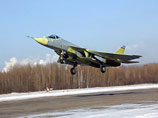Первый испытательный полет российского истребителя пятого поколения на аэродроме Комсомольска-на-Амуре