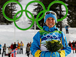 У лыжниц на дистанции 10 км,  где победила шведка Шарлотт Калла, лучшей из россиянок стала Евгения Медведева, уступившая скандинавке почти полминуты