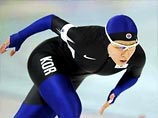 Кореянка Ли Сан-Хва выиграла золотую медаль в женском конькобежном спринте на 500 метров