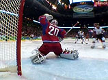 Российские хоккеисты разгромили сборную Латвии
