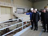 Премьер-министр РФ Владимир Путин в среду прибыл с рабочей поездкой в Хакасию, где принял участие в запуске в эксплуатацию первого восстановленного гидроагрегата станции - номер 6
