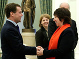 Медведев принял в Кремле нового главу европейской дипломатии