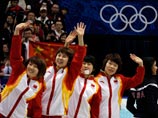 Женская сборная Китая по шорт-треку выиграла эстафету с мировым рекордом