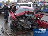 Mercedes S500 с VIP-номерами и Citroen врача-гинеколога Ольги Александриной столкнулись лоб в лоб в утренний час-пик