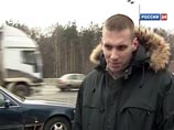 Один из пострадавщих в "живом щите" автомобилистов Станислав Сутягин