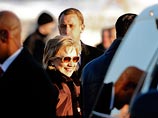 Хиллари Клинтон прибыла в Москву для участия заседании "квартета" посредников по урегулированию ближневосточного конфликта